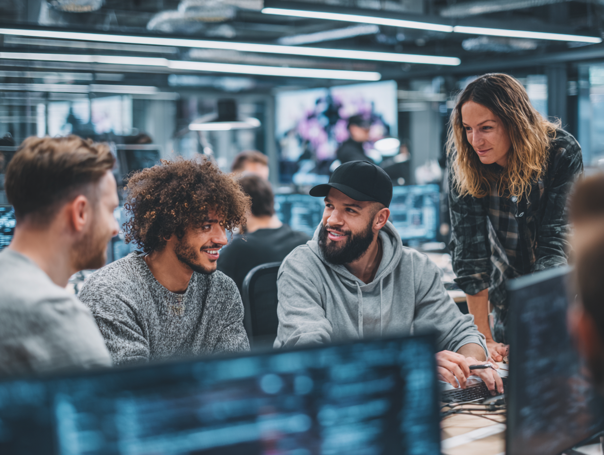 Satya Mobile Studio design badge